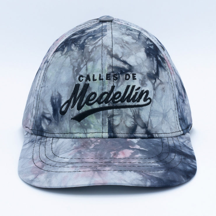 Gorra Beisbolera Calles De Medellín Tie Dye