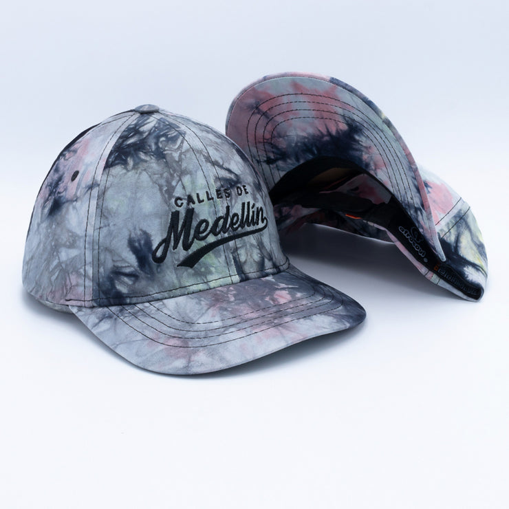 Gorra Beisbolera Calles De Medellín Tie Dye