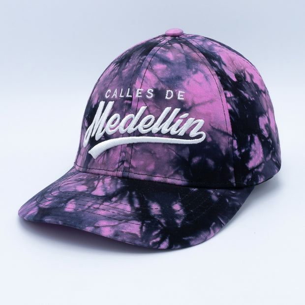 Gorra Beisbolera Calles De Medellín Tie Dye